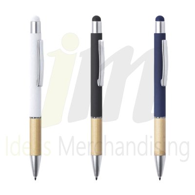 Lapiceros Metal Bambú Riggid