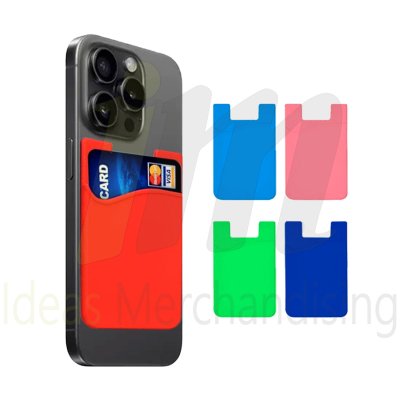 Tarjetero Celular Silicona