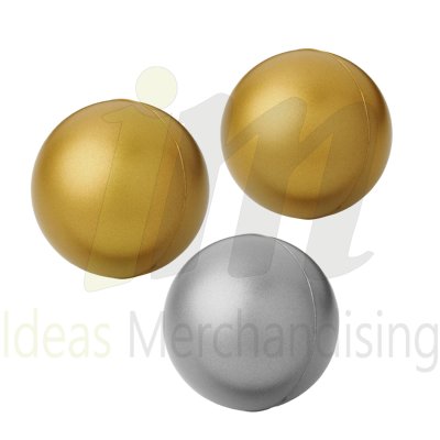 Pelotas Antiestress Doradas Plateadas