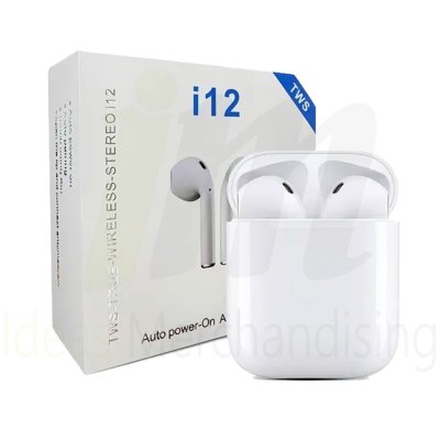 Audífonos Inalámbricos I12 Bluetooth