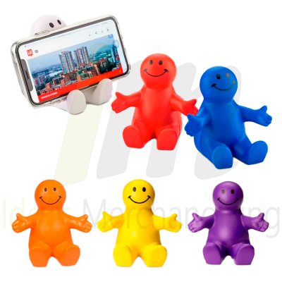 Antiestress Muñeco soporte celular