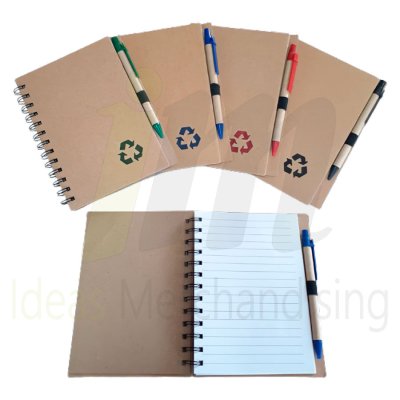 Libreta Eco Troquel Inferior Reciclaje