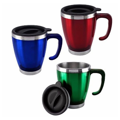 Vaso Mug Acerado Cónico