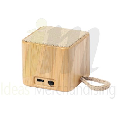 Parlante Tenessi Bambú Bluetooth