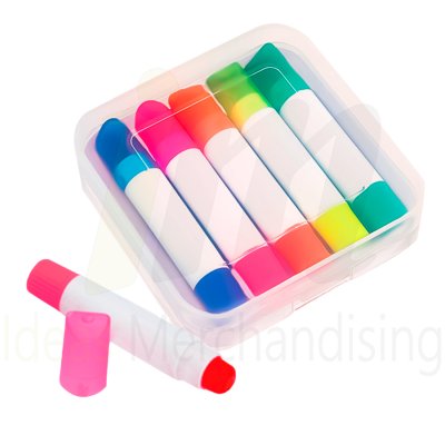 Estuche Resaltadores 5 colores